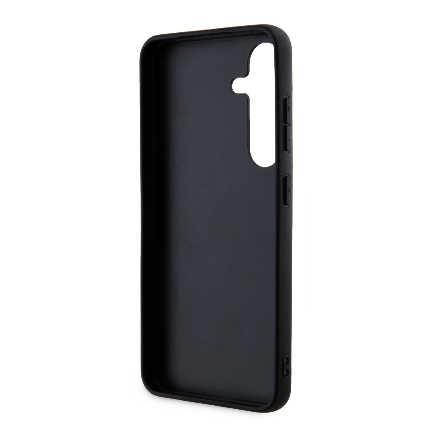 Zadní kryt Guess PU 4G Metal Logo pro  Samsung Galaxy S24+, hnědá