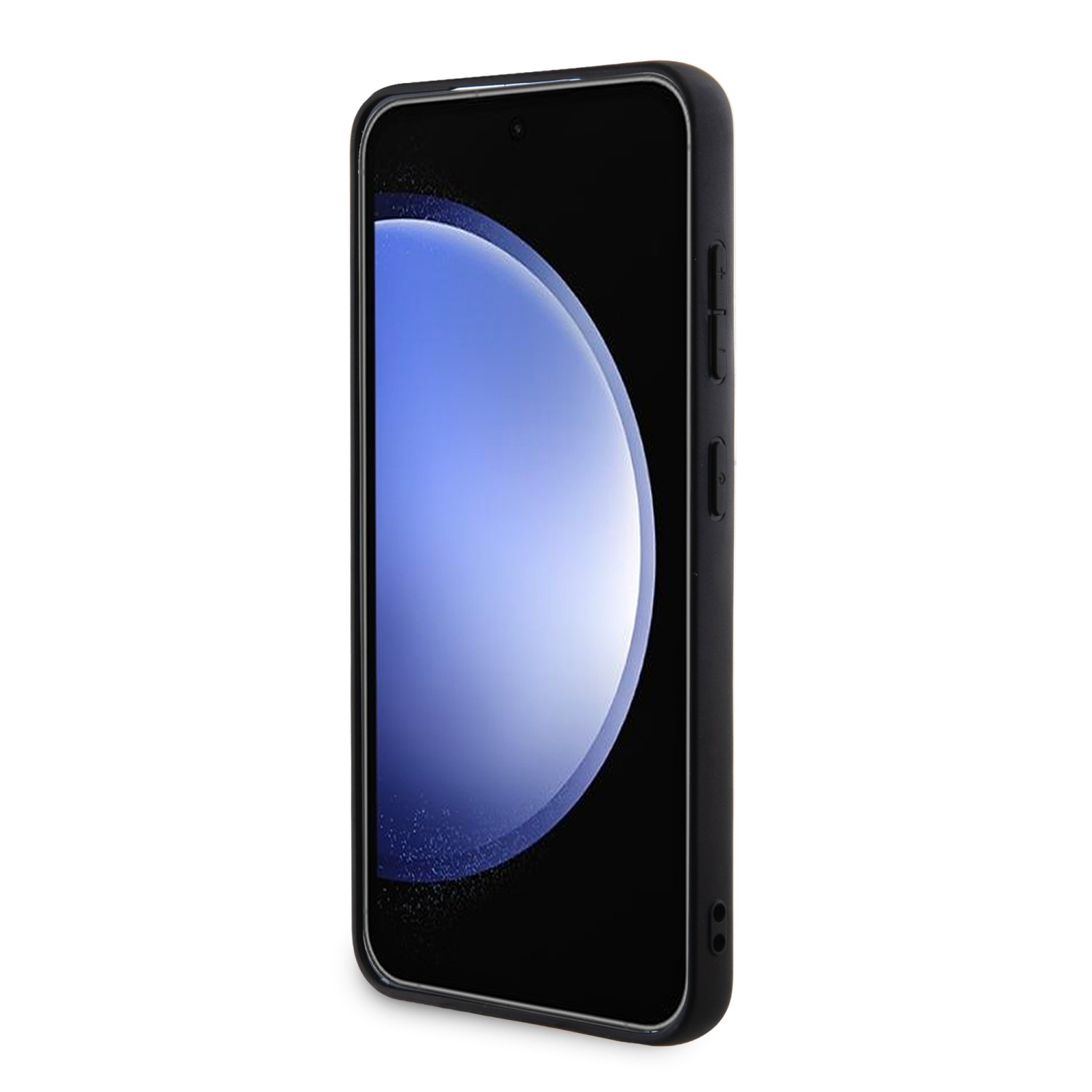 Zadní kryt Guess PU 4G Metal Logo pro  Samsung Galaxy S24+, hnědá