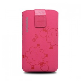 Univerzální pouzdro RedPoint Velvet, nabuk, motiv Lamb, velikost XXL