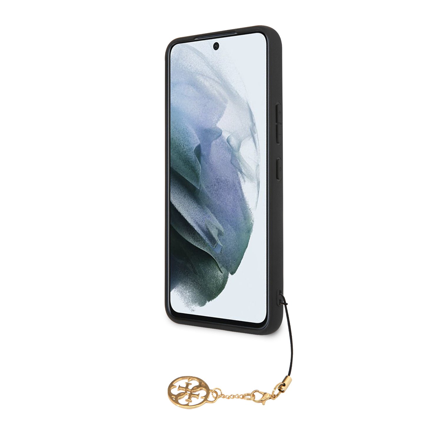 Guess 4G Charms Zadní Kryt pro Samsung Galaxy S23+ Grey