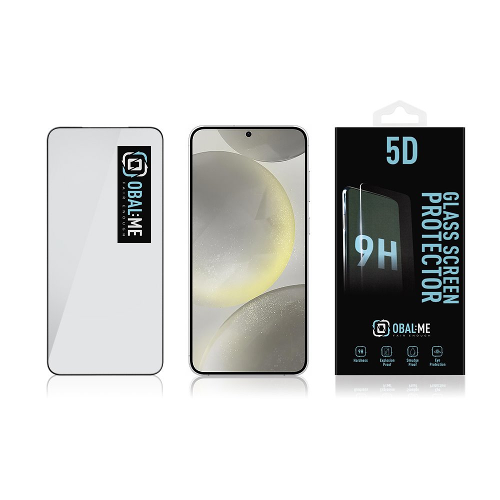 OBAL:ME 5D Tvrzené Sklo pro Samsung Galaxy S24 Black