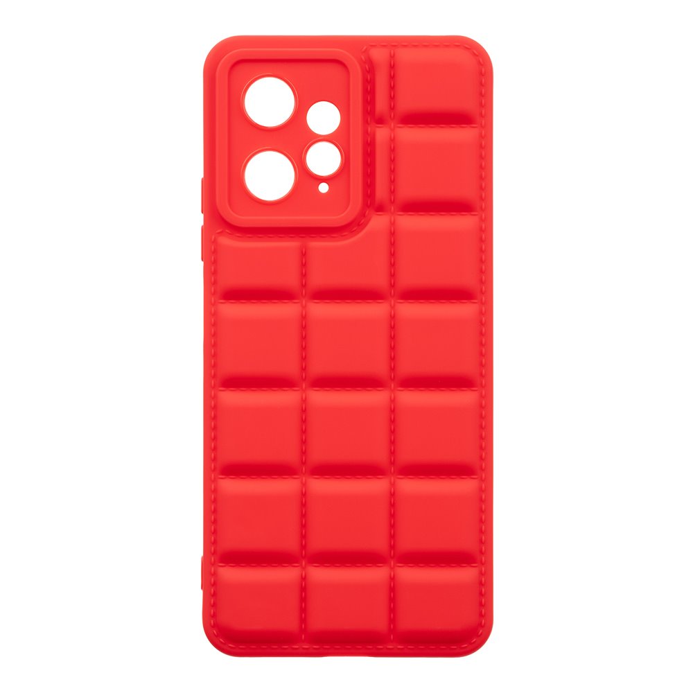 Levně Zadní kryt OBAL:ME Block pro Xiaomi Redmi Note 12 4G, červená