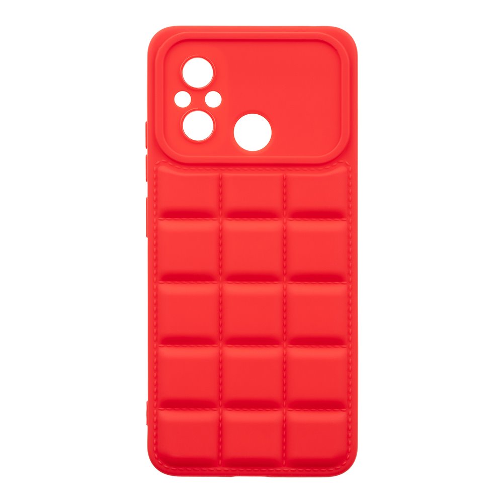 Zadní kryt OBAL:ME Block pro Xiaomi Redmi 12C, červená