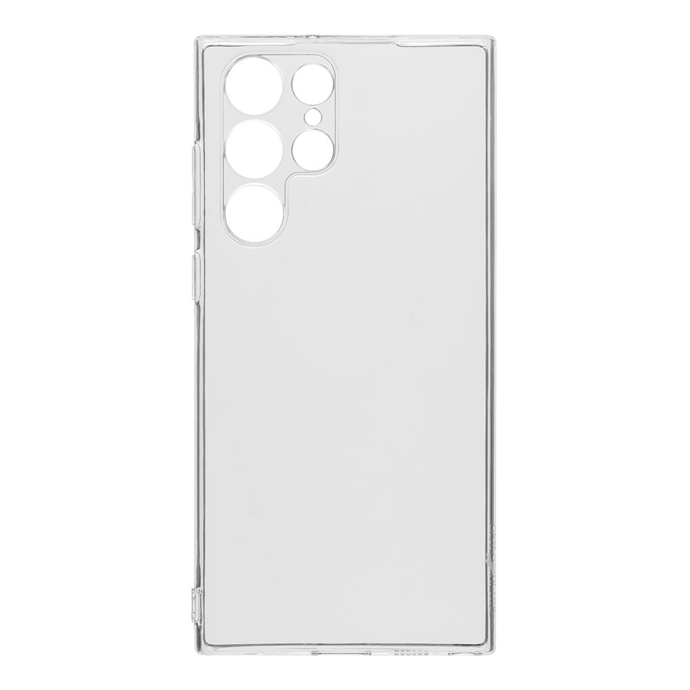 Levně Zadní kryt OBAL:ME TPU pro Samsung Galaxy S22 Ultra, transparentní
