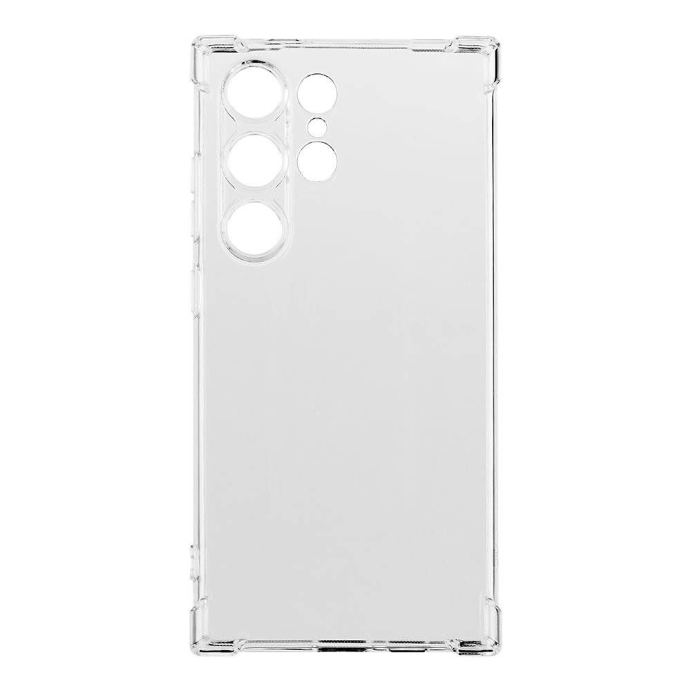 Zadní silikonový kryt Tactical Plyo pro Samsung Galaxy S24 Ultra, transparentní