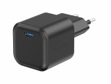 SWISSTEN SÍŤOVÝ ADAPTÉR GaN 1x USB-C 20W POWER DELIVERY ČERNÝ