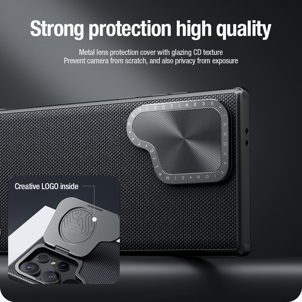 Nillkin Textured Prop Hard Case pro Samsung Galaxy S24 Ultra Black
