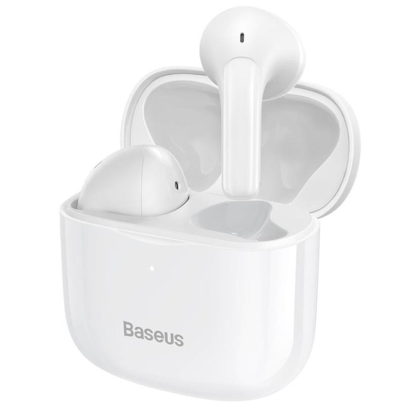 Levně Bluetooth sluchátka Baseus Bowie E3 bílé