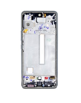 LCD + dotyk + přední kryt pro Samsung Galaxy A53 5G, awesome black ( Service pack )