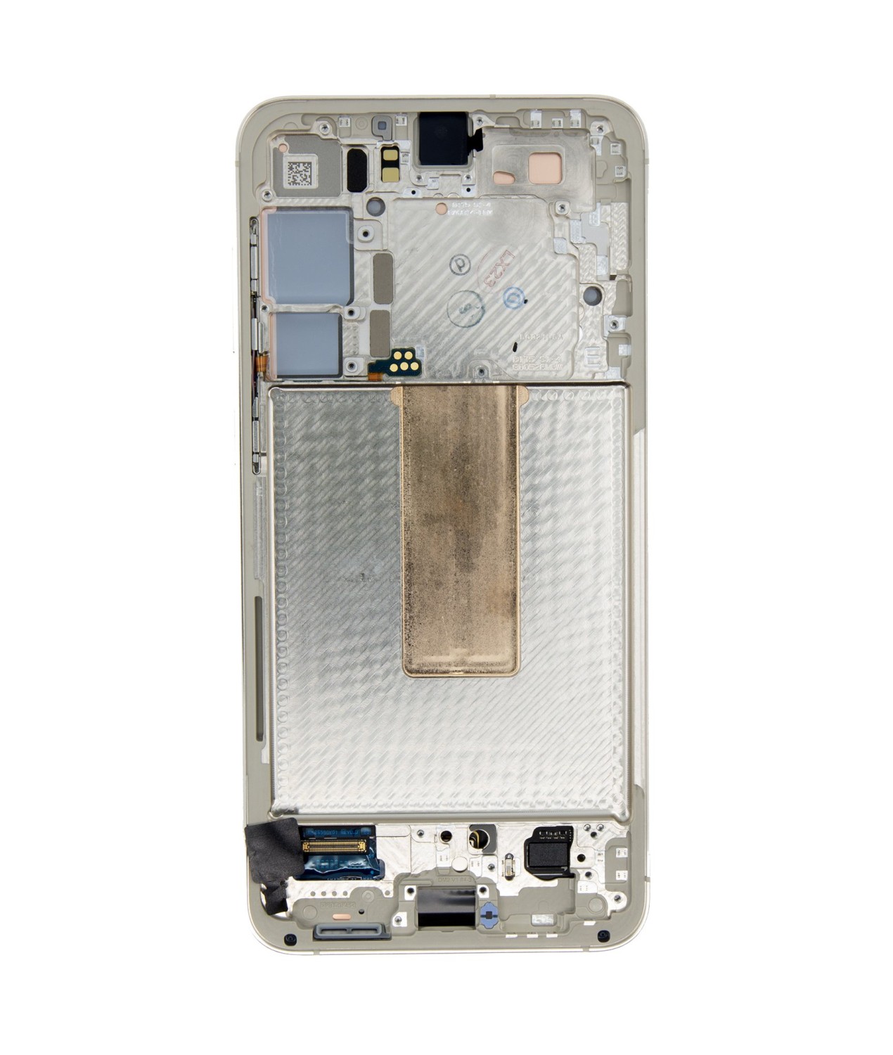 LCD + dotyk + přední kryt pro Samsung Galaxy S23+, cream ( Service pack )