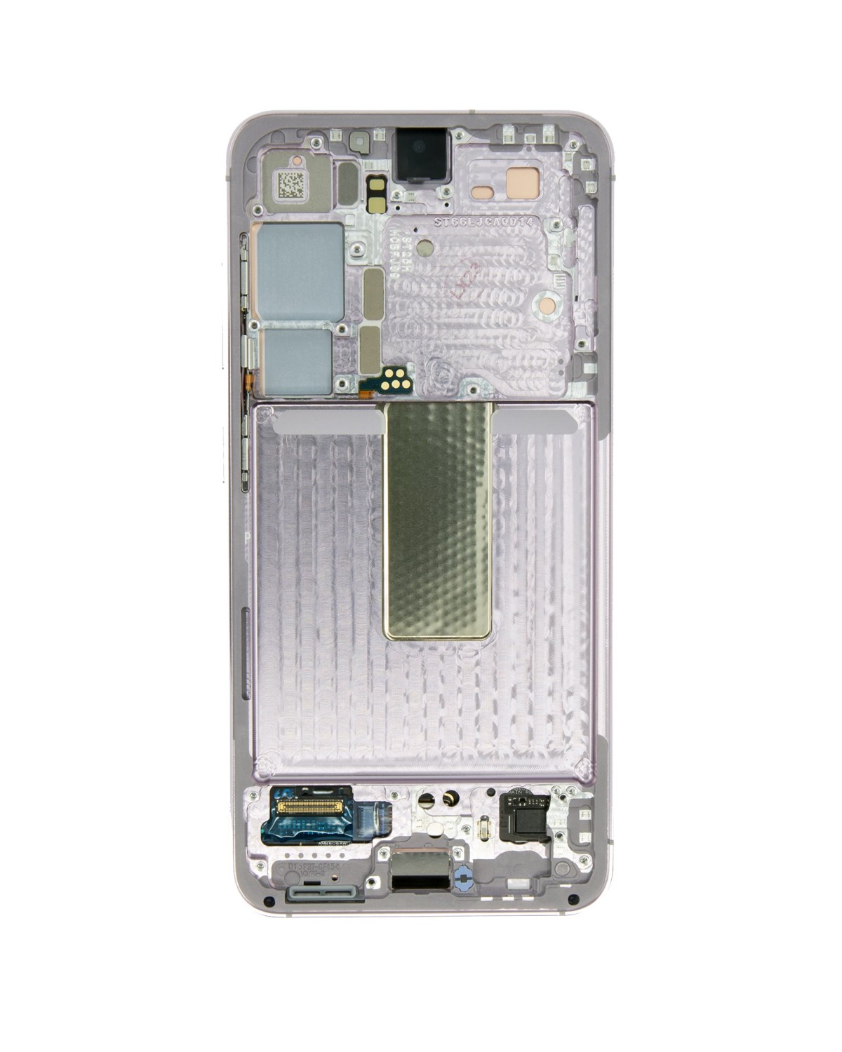 LCD + dotyk + přední kryt pro Samsung Galaxy S23, lavender ( Service pack )
