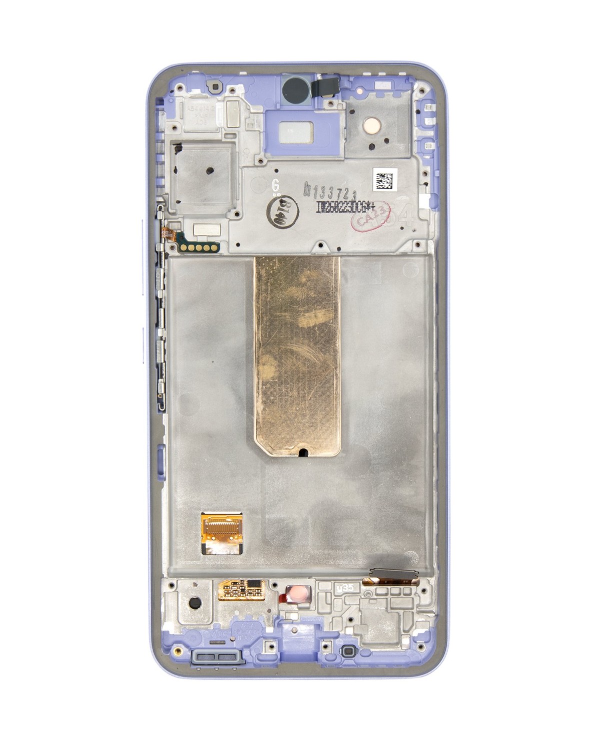 LCD + dotyk + přední kryt pro Samsung Galaxy A54 5G, awesome violet ( Service pack ) + DOPRAVA ZDARMA