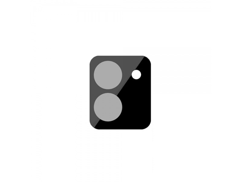 Levně Sklíčko zadní kamery pro Vivo Y36 4G, černá (OEM)