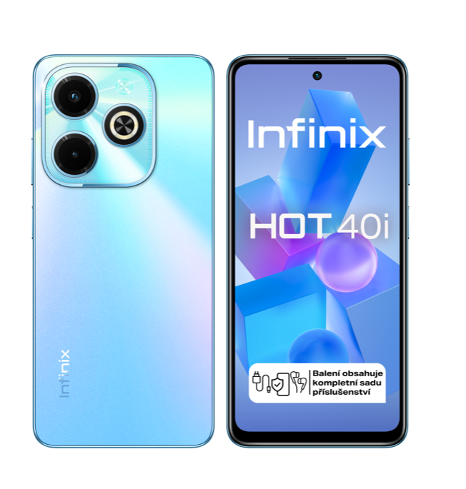 Infinix Hot 40i 8+256 gsm tel. Palm Blue