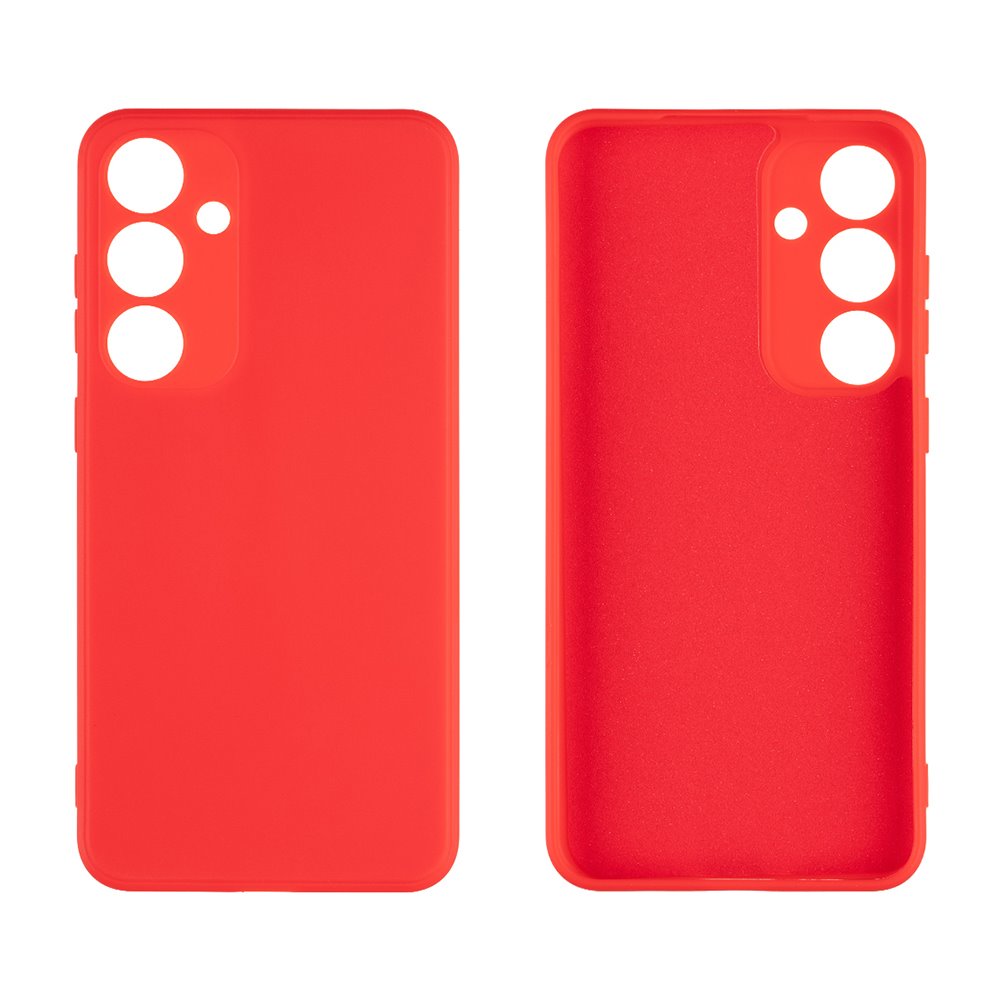 Zadní kryt OBAL:ME Matte TPU pro Samsung Galaxy S24+, červená