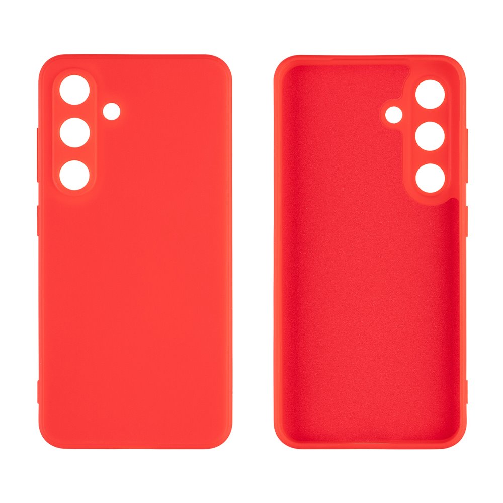Levně Zadní kryt OBAL:ME Matte TPU pro Samsung Galaxy S24, červená
