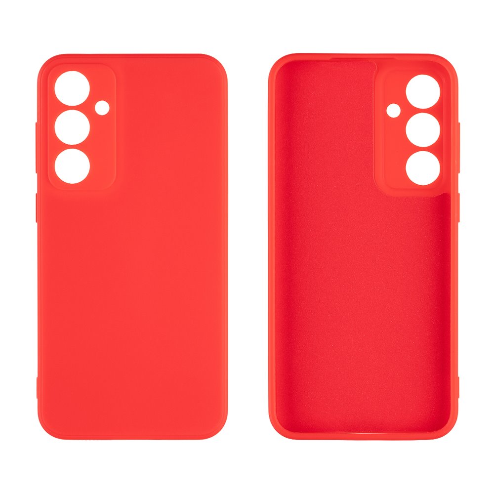 Levně Zadní kryt OBAL:ME Matte TPU pro Samsung Galaxy S23 FE, červená