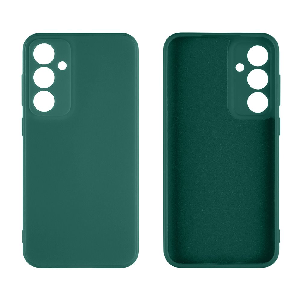 Zadní kryt OBAL:ME Matte TPU pro Samsung Galaxy S23 FE, tmavě zelená