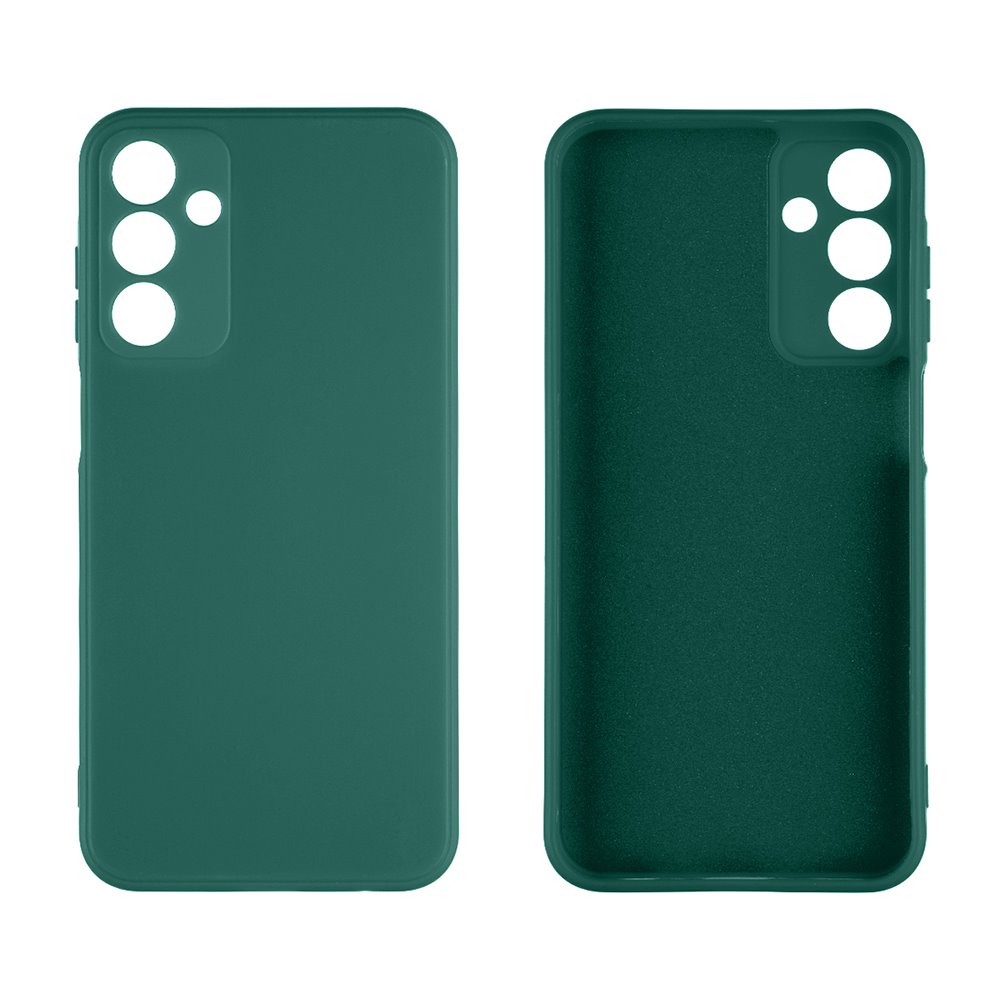 Zadní kryt OBAL:ME Matte TPU pro Samsung Galaxy A15 4G/5G, tmavě zelená