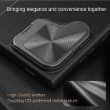 Nillkin Qin Book Prop Pouzdro pro Samsung Galaxy S24 Brown