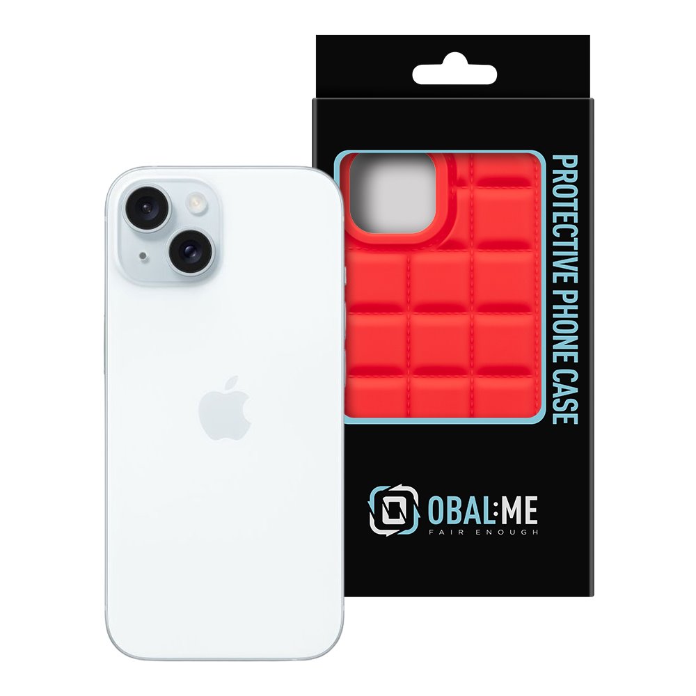 OBAL:ME Block Kryt pro Apple iPhone 15 Red