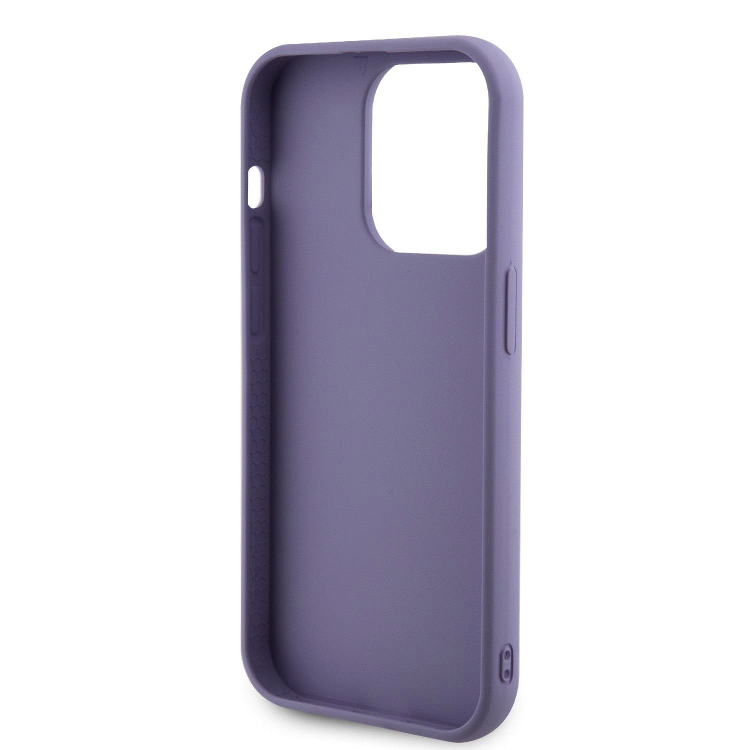 Guess Sequin Script Logo Zadní Kryt pro iPhone 14 Pro Max Purple