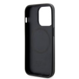 Guess PU G Cube MagSafe Zadní Kryt pro iPhone 13 Pro Max Black