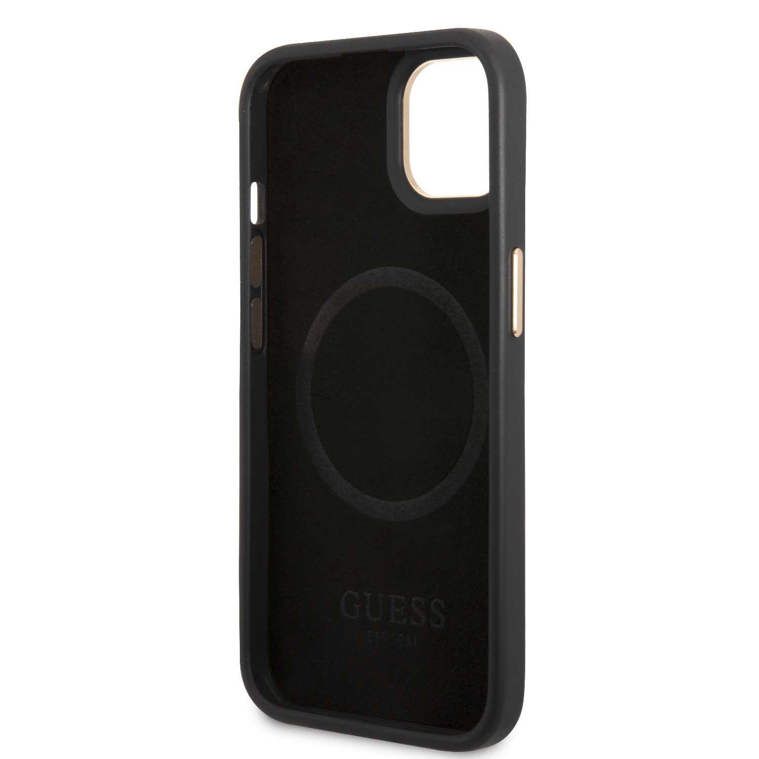 Guess PU 4G MagSafe Case iPhone 14 Plus, Black