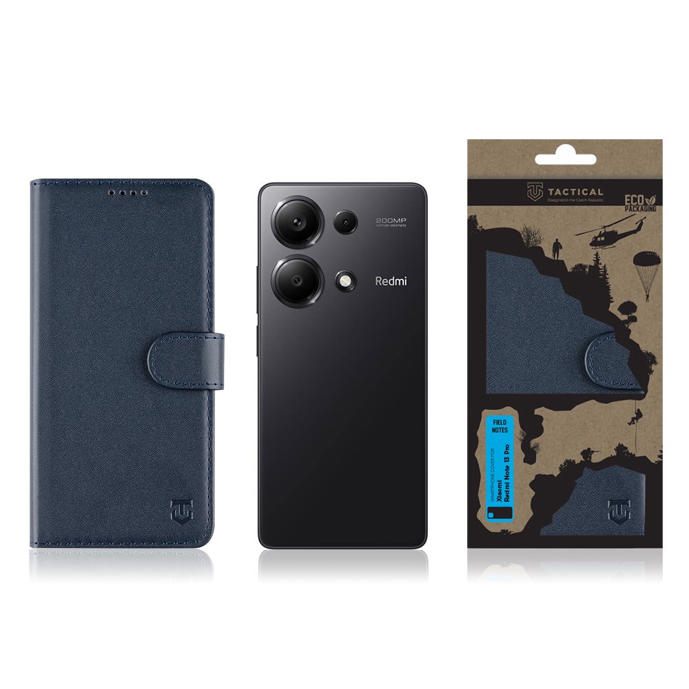 Tactical Field Notes pro Xiaomi Redmi Note 13 Pro 5G/Poco X6 5G Blue