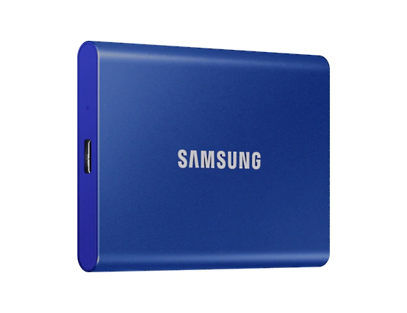Samsung T7 500GB Modrá