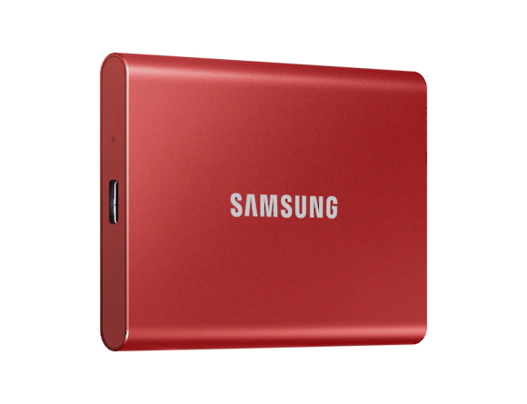 Samsung T7 500GB Červená