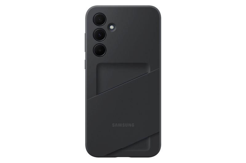 Levně Zadní kryt s kapsou na kartu pro Samsung Galaxy A35 EF-OA356TBEGWW, černá