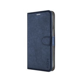 Flipové pouzdro FIXED Opus pro Samsung Galaxy A55 5G, modrá