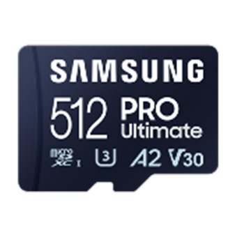 Samsung PRO Ultimate/micro SDXC/512GB/200MBps/UHS-I U3 / Class 10 + Adaptér