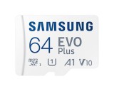 Samsung EVO Plus microSDXC/64GB/130MBps/UHS-I U1 / Class 10 + Adaptér