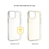 TPU gelové pouzdro FIXED Slim AntiUV pro Apple iPhone 16 Pro Max, čiré