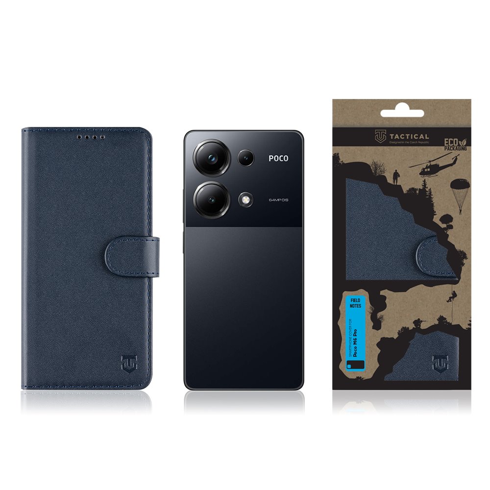 Tactical Field Notes pro Poco M6 Pro Blue