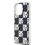 DKNY PC/TPU Checkered Pattern Zadní Kryt pro iPhone 15 Pro Black