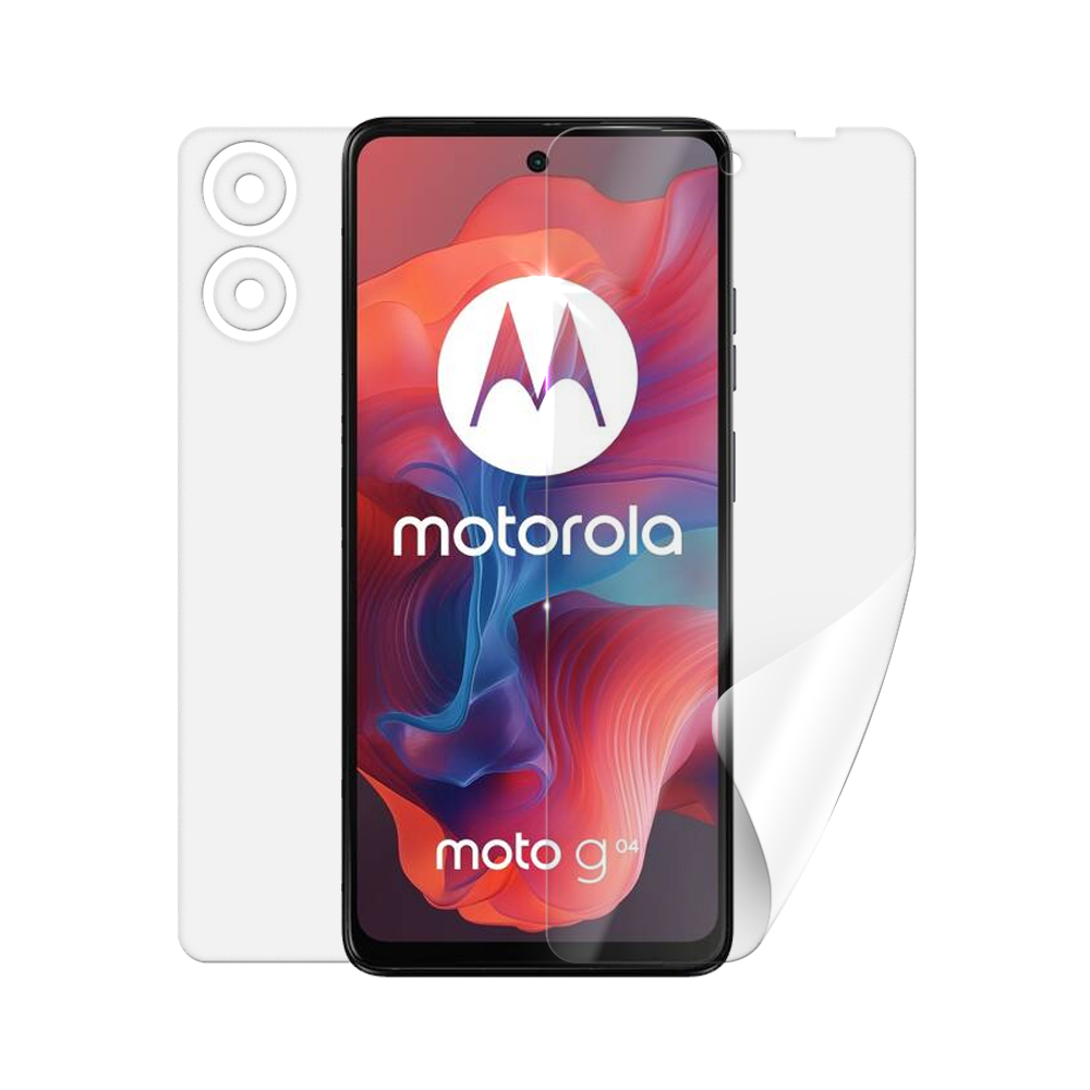 Ochranná fólie Screenshield pro Motorola Moto G04, celé tělo