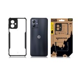 Tactical Quantum Stealth Kryt pro Motorola G54 5G/Power Edition Clear/Black