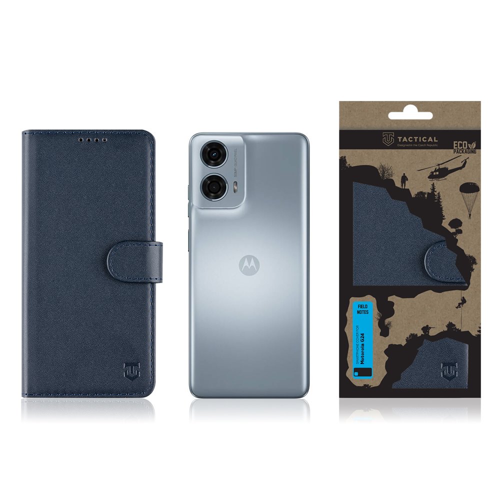 Tactical Field Notes pro Motorola G24 Power Blue