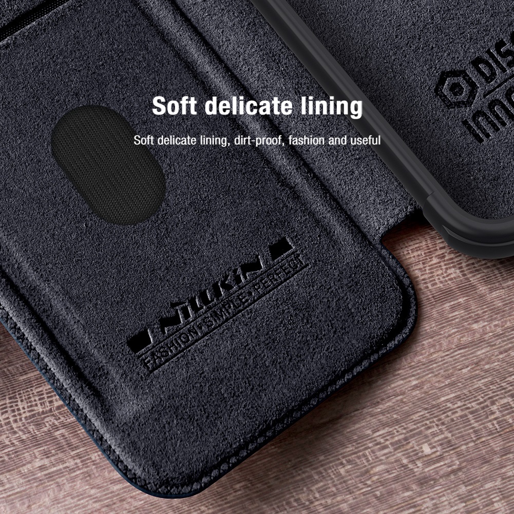 Nillkin Qin Book PRO Pouzdro pro Samsung Galaxy A55 5G Black