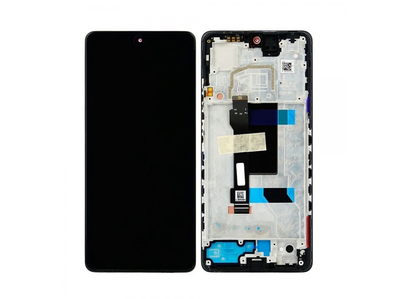 LCD + dotyk + rámeček pro Xiaomi Redmi Note 12 Pro 5G / POCO X5 Pro 5G, černá (Service Pack)