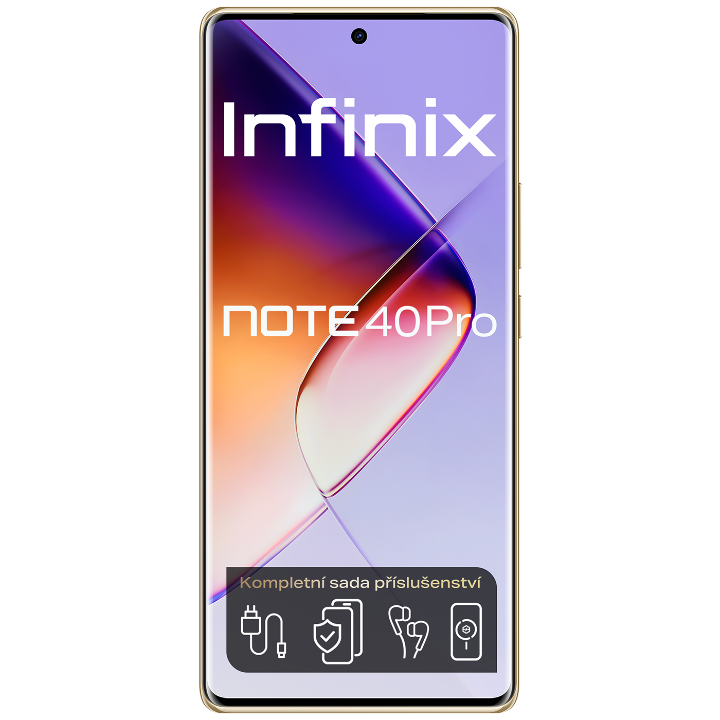 Infinix Note 40 Pro 12GB/256GB Titan Gold + DOPRAVA ZDARMA