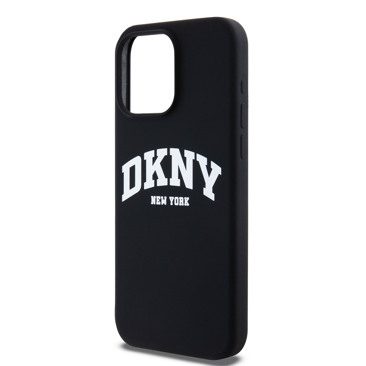 DKNY Liquid Silicone Arch Logo MagSafe Zadní Kryt pro iPhone 14 Pro Max Black