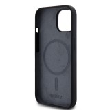 DKNY Liquid Silicone Arch Logo MagSafe Zadní Kryt pro iPhone 14 Black