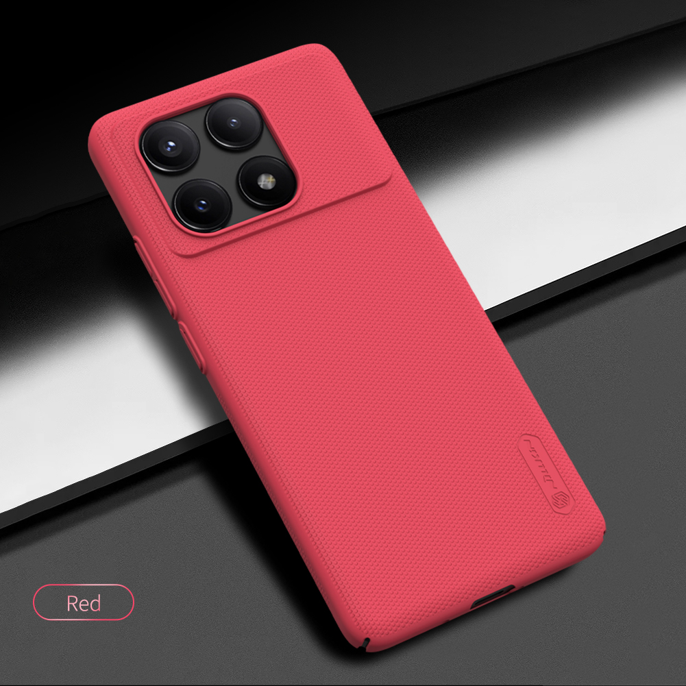 Nillkin Super Frosted Zadní Kryt pro Poco X6 Pro 5G Bright Red