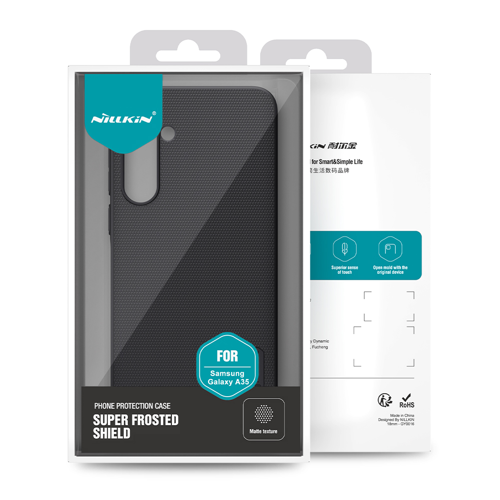 Nillkin Super Frosted Zadní Kryt pro Samsung Galaxy A35 5G Black