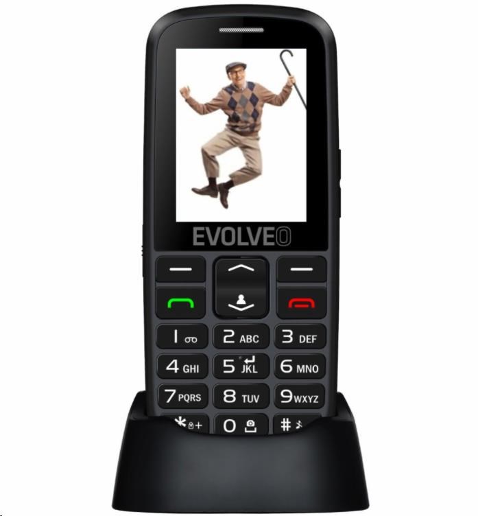 Evoloveo EasyPhone EG černá