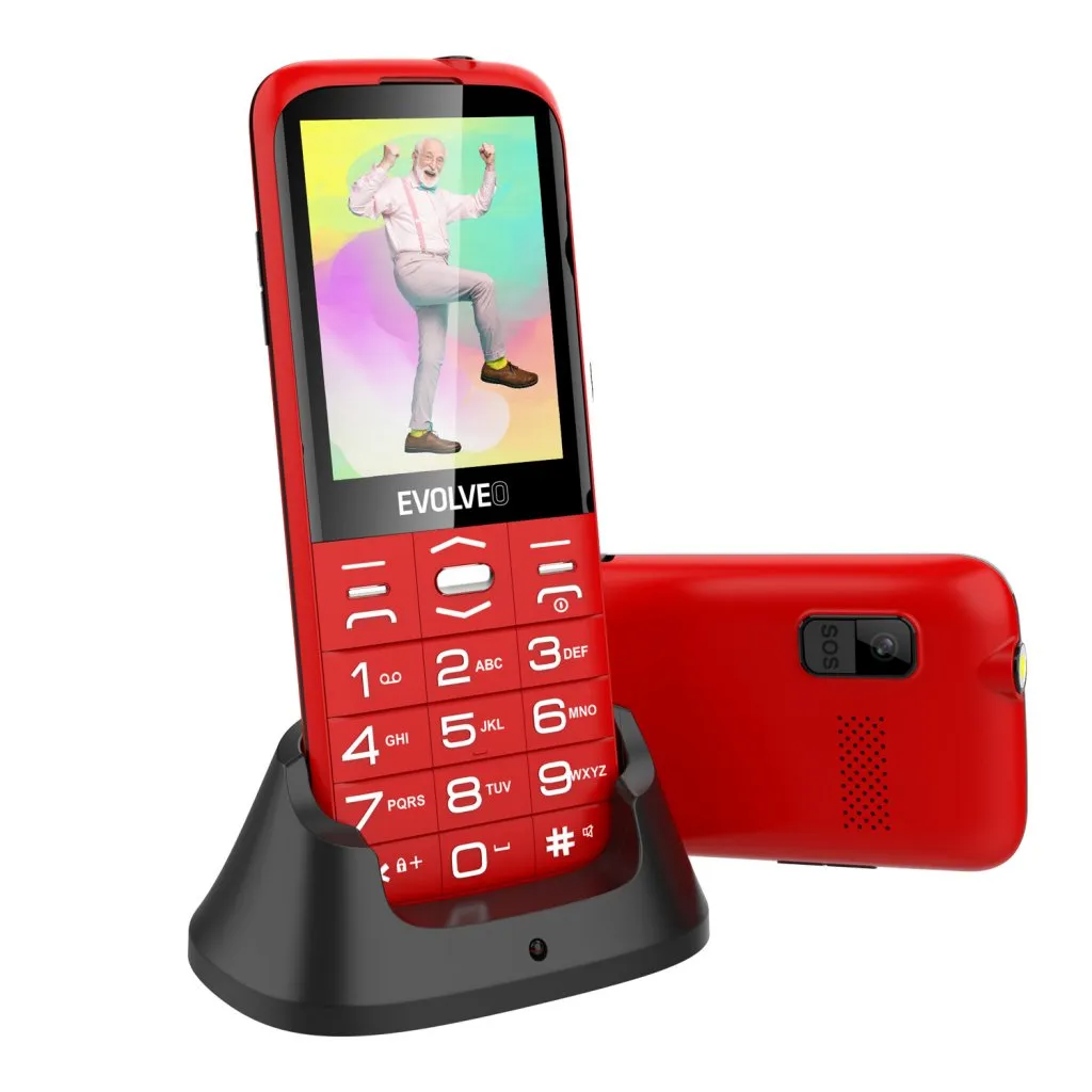 Evolveo EasyPhone XO červená